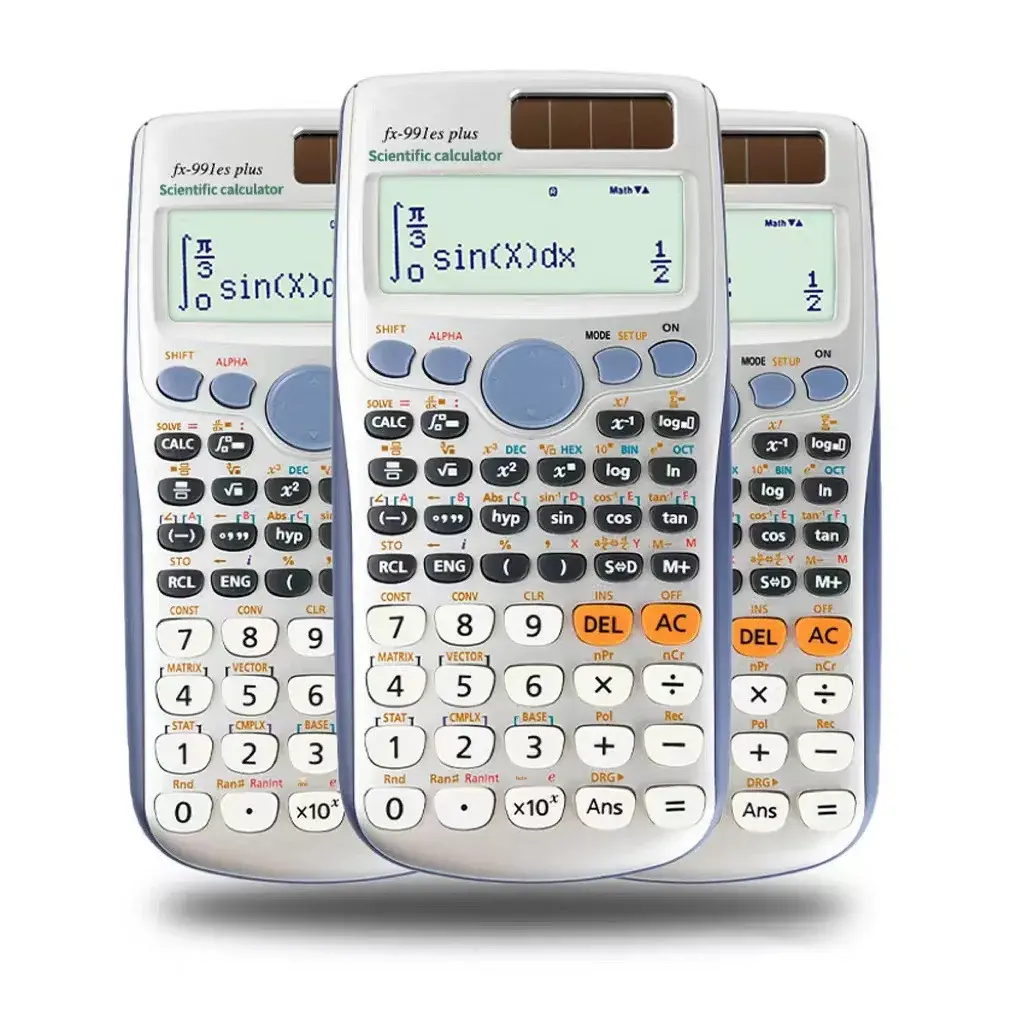 Fx991esplus Second Generation Science Calculator Function Calculator Colorful Logo For Cross-border Trade Students