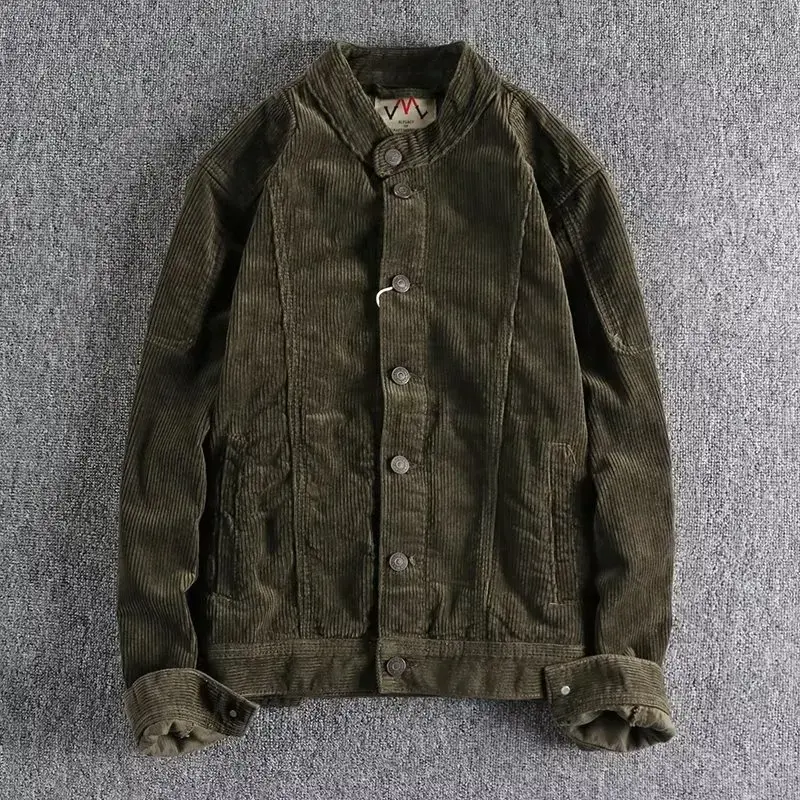 2024 Spring Autumn Trendy Men's Cardigan Jacket Loose-Fit Shirt Ins Style Harajuku Korean Version Celebrity Wear