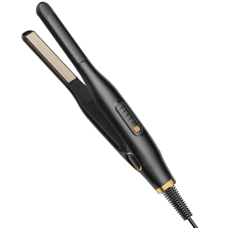 Men's Special Straightening And Curling Iron Double Use Hair Styling Tool Volumizing Flat Iron Electric Hair Clamp Straightener