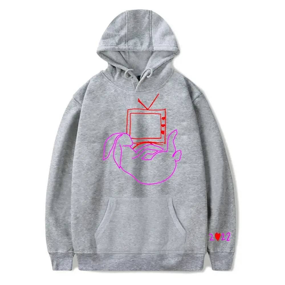 Harry Styles 2024 Love On Tour Hooded Sweatshirt Casual Loose Fit Trendy Spring Autumn Hooded Sweatshirt For Students