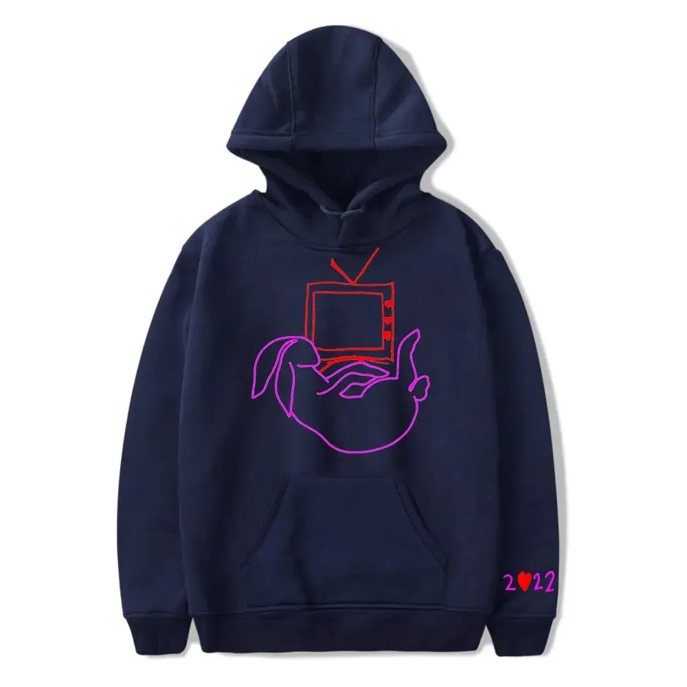 Harry Styles 2024 Love On Tour Hooded Sweatshirt Casual Loose Fit Trendy Spring Autumn Hooded Sweatshirt For Students