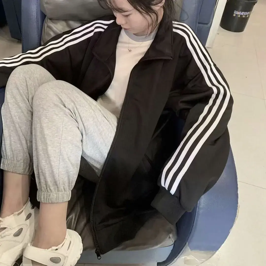 Long Sleeve Sweatshirt Jacket For Men And Women Casual Trendy Brand Student Top Loose Fit Harajuku Style Autumn Collection