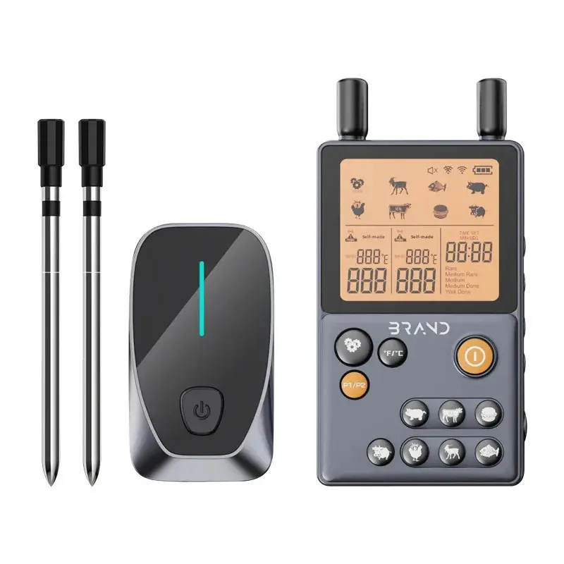 New Wireless Bluetooth Temperature Meter for Barbecue Kitchen Meat Home Oven Food Temperature Meter Baby Use Water Temperature M