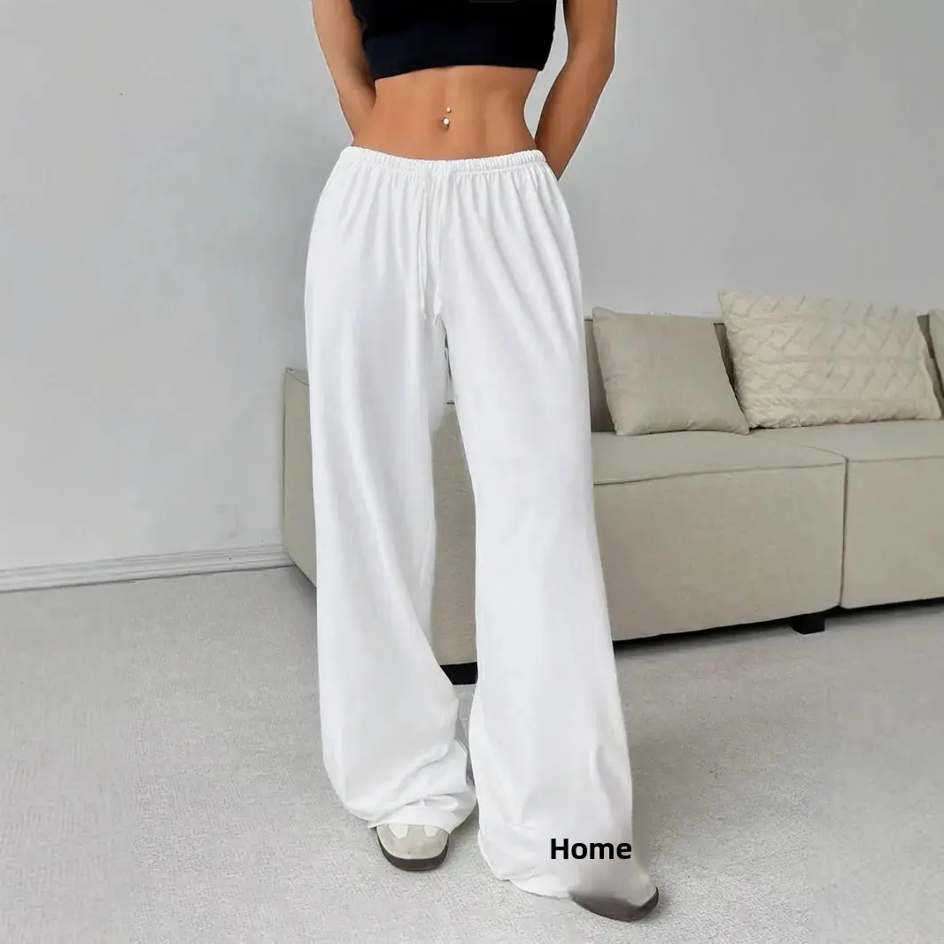 Casual Sporty Women's Pants Loose Fit Autumn New Style Cross-Border Fashion Long Trousers Nine-Piece Seven-Piece Five-Piece