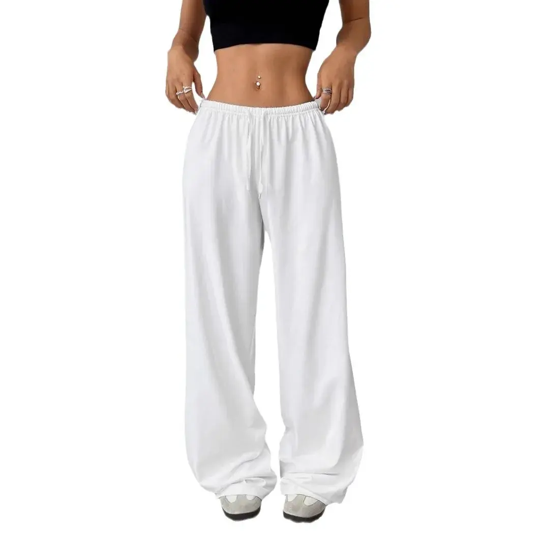 Casual Sporty Women's Pants Loose Fit Autumn New Style Cross-Border Fashion Long Trousers Nine-Piece Seven-Piece Five-Piece