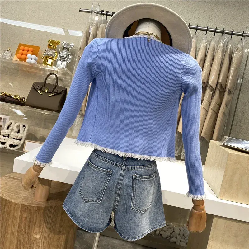 Plus Size Women's Short Butterfly Knot Top Slimming Vest Big MM Fashionable Anti-Aging Lightweight Summer Casual Wear