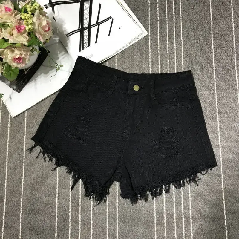 Plus-Size Women's Summer Slimming Wide-Leg High-Waisted Shorts A- Line Casual Style Loose Fit For Plump Girls Korean Trend