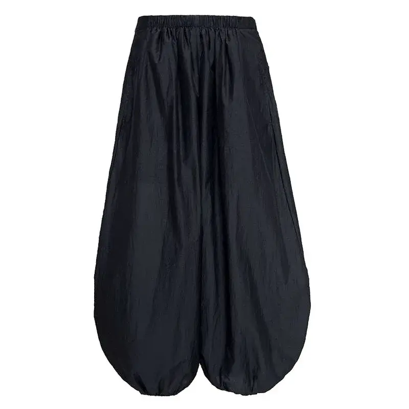 Summer New plus Size Women's Loose Lantern Pants Slimming Wide Leg Casual Loose Feel Long Trousers Comfortable Fit Trousers