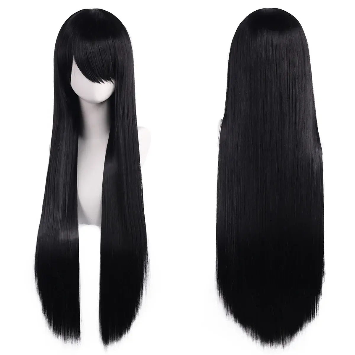 Universal 80cm Colorful Long Straight Wig Cosplay Hair For Men And Women Wholesale OEM Customized Wigs For Special Occasions