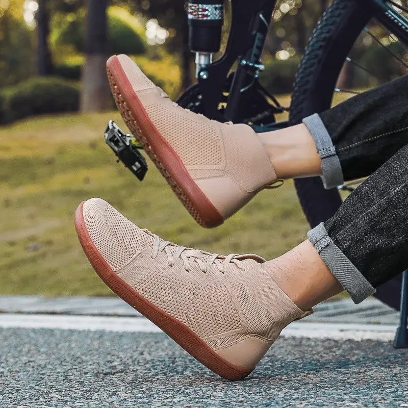 New Cross-Border Wide-Toe High-Top Breathable Anti-Slip Casual Shoes Indoor Fitness Yoga Shoes For Men And Women