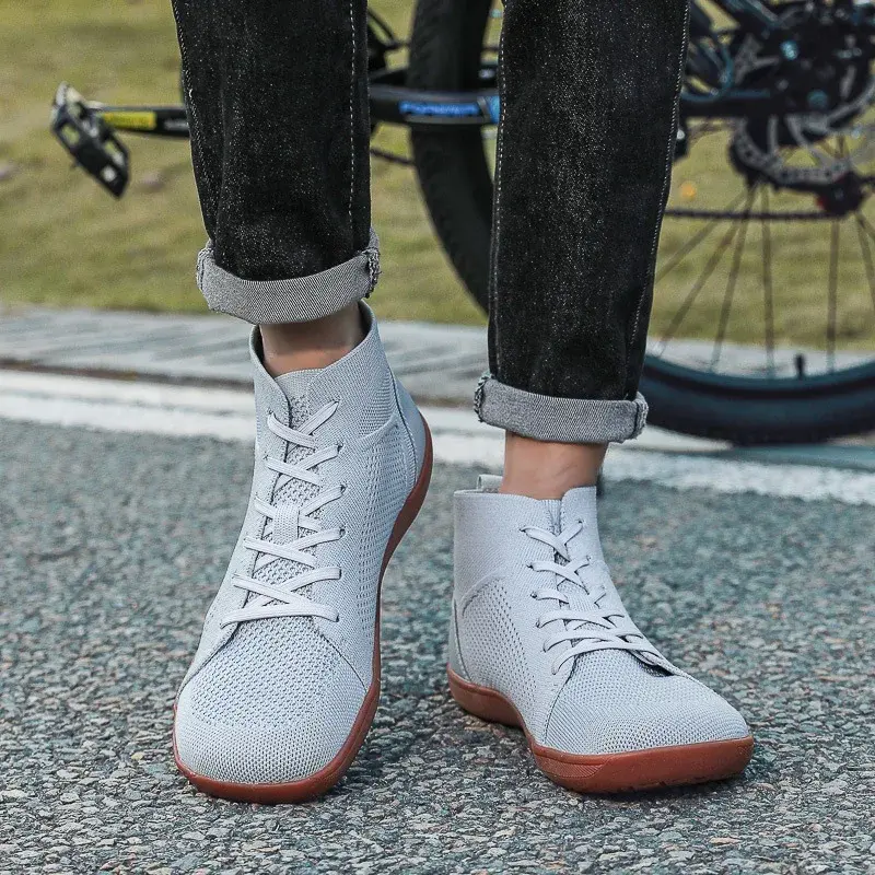 New Cross-Border Wide-Toe High-Top Breathable Anti-Slip Casual Shoes Indoor Fitness Yoga Shoes For Men And Women