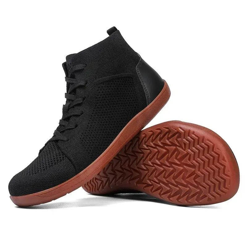 New Cross-Border Wide-Toe High-Top Breathable Anti-Slip Casual Shoes Indoor Fitness Yoga Shoes For Men And Women