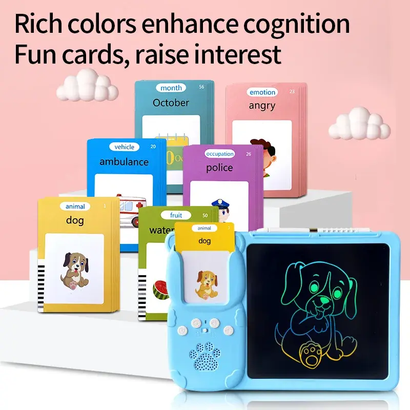 Cross-Border Children's LCD Handwriting Board Amazon Card Drawing Machine Graffiti Drawing Board Educational Integrated Machine