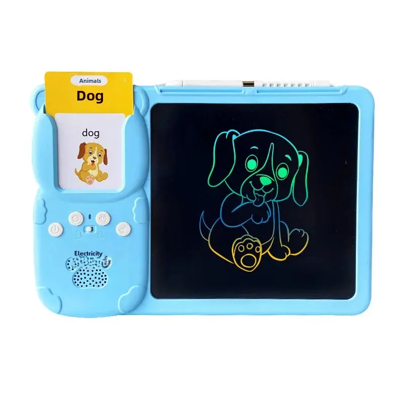 Cross-Border Children's LCD Handwriting Board Amazon Card Drawing Machine Graffiti Drawing Board Educational Integrated Machine