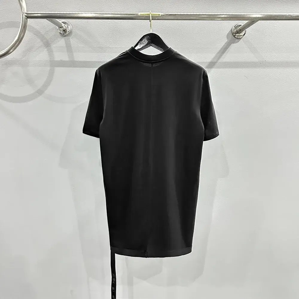 Mens Designer Clothes Men'S Basic Solid Color T-Shirt Men Clothing Mens T Shirt Your Silhouette Base Black White Short Sleeves