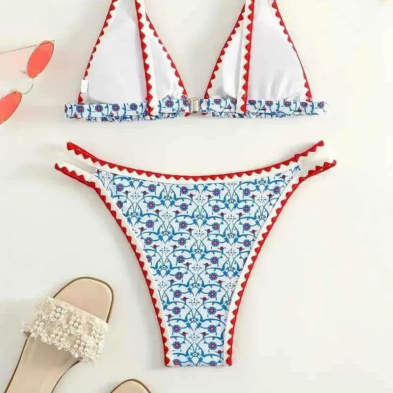 Sexy Bikini Beachwear Hot Sale Of The Season New Flower Bud Design Easy to Buy Tiotik Swimsuit Women's Fashionable Swimwear from