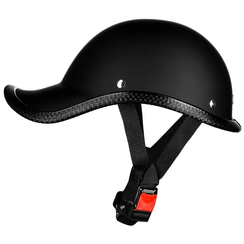 Vintage Unique Half Helmet Harley Davidson Motorcycle Helmet For Men Women Summer Universal Electric Motorcycle