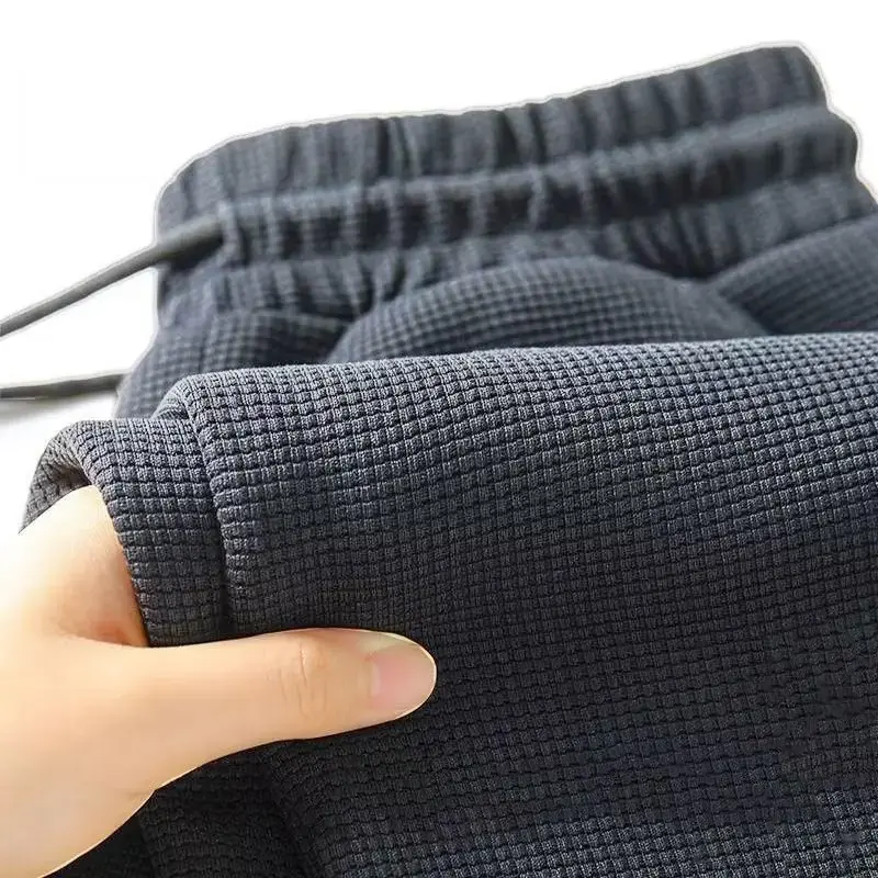 Trendy Men's Casual Pants Loose Fit Straight Leg Sweatpants Ins Style Versatile Brand Clothing Male