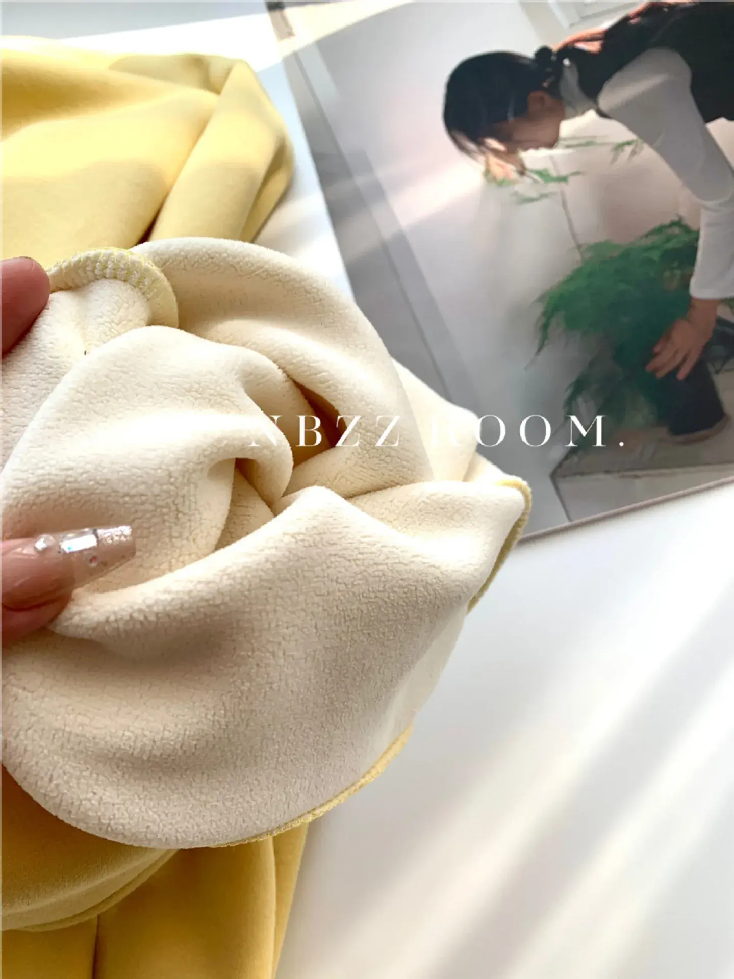 High Waist Thickened Fleece Women's Loose Banana Pants Casual Sports Trousers Autumn Winter Early Spring Fashionable All-Match