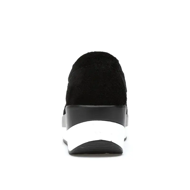 New Large Size 4142 Platform Casual Women's Shoes Soft Bottom Spring Autumn Leisure Thick Heel Mommy Shoes Summer Flats