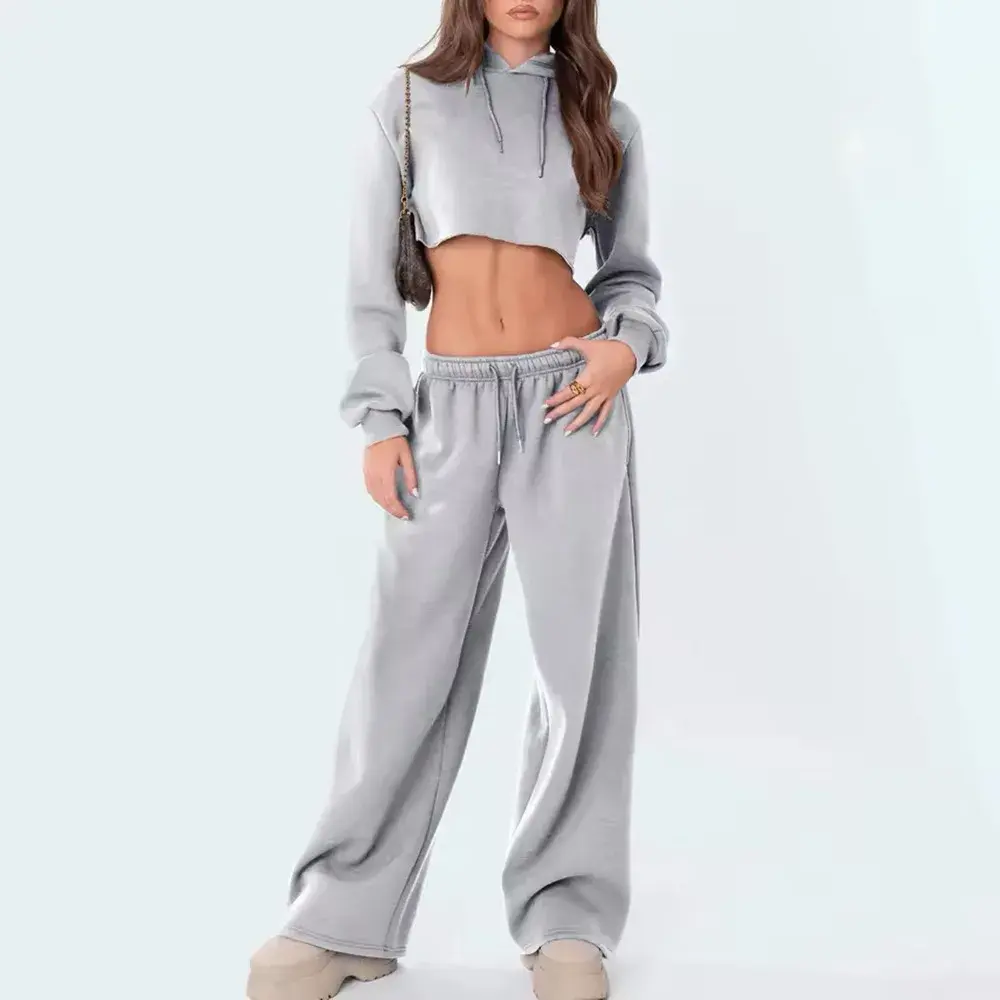 Casual Loose Women's Sweatpants Spring Autumn New Style Cross-Border Independent Station Wish Sporty Loose Fit Comfortable