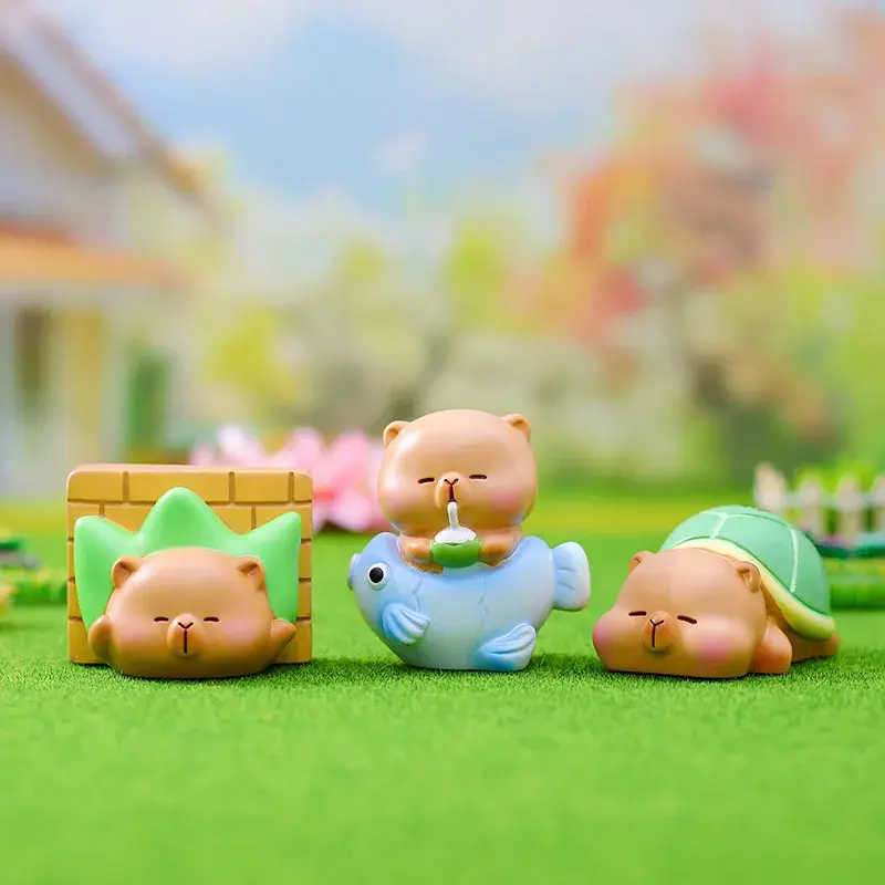 Adorable Creative Piglet Blind Box Cardboard Decorative Figurines Tabletop Ornaments Wholesale Small Decorative Pigs