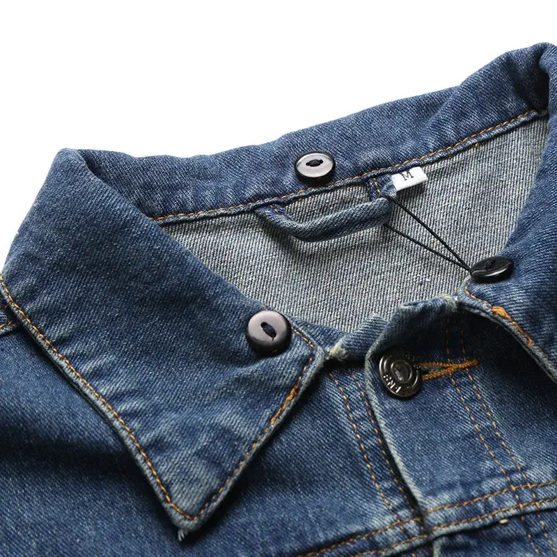 Fashionable Denim Jacket For Men Korean Style Removable Hooded Sweater Jacket Plus Size Clothing From China Land