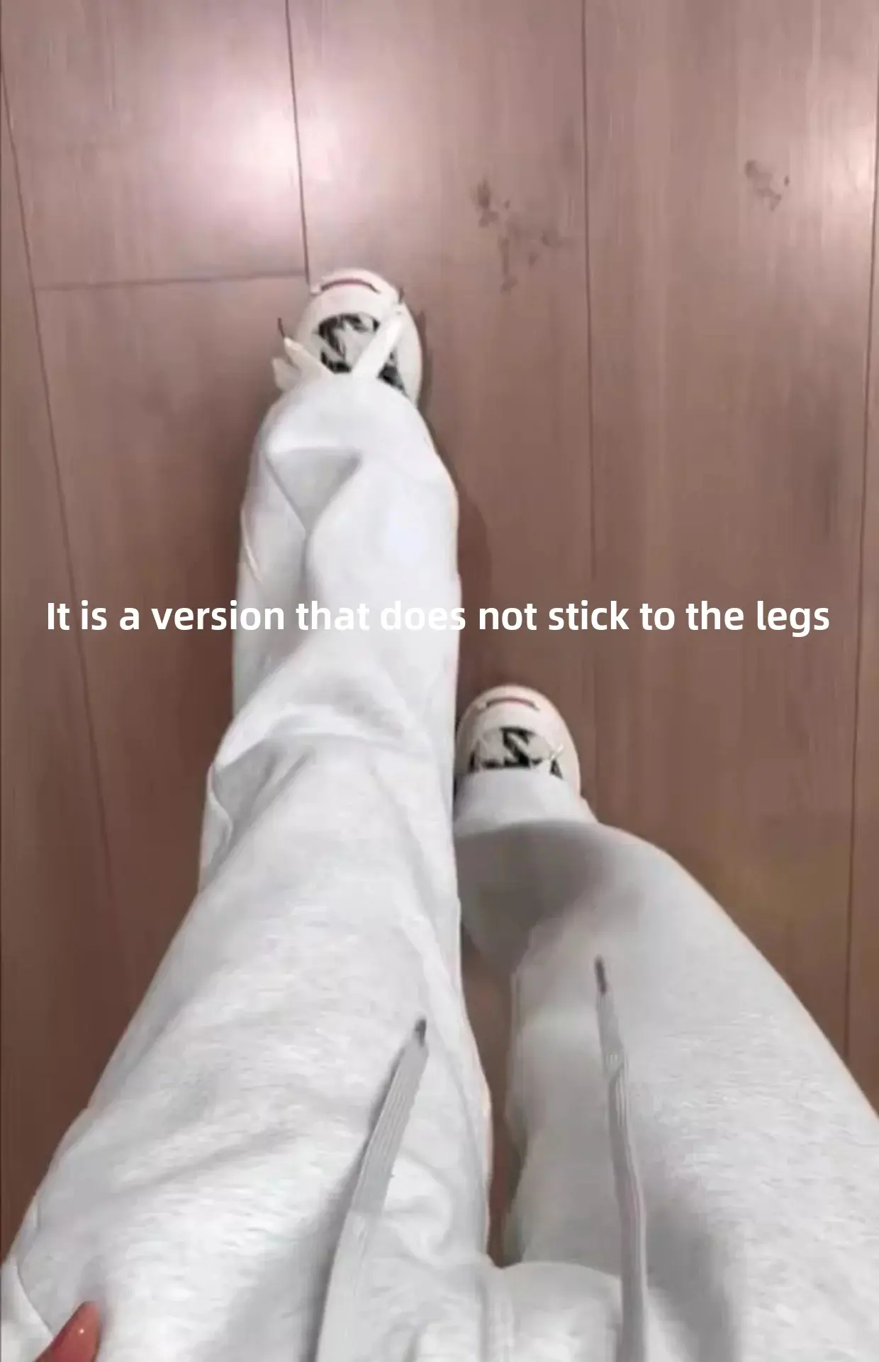 High Waist Wide Leg Pants Women's Casual Sports Sweatpants Floor-Length Straight Cut Trousers Comfortable Loose Fit Trousers