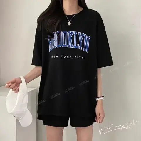 Lazy Cartoon Sportswear Set Women Summer Hot Sale Of The Season Casual Short Sleeve Shorts Ladies Two-Piece Set Comfortable Brea