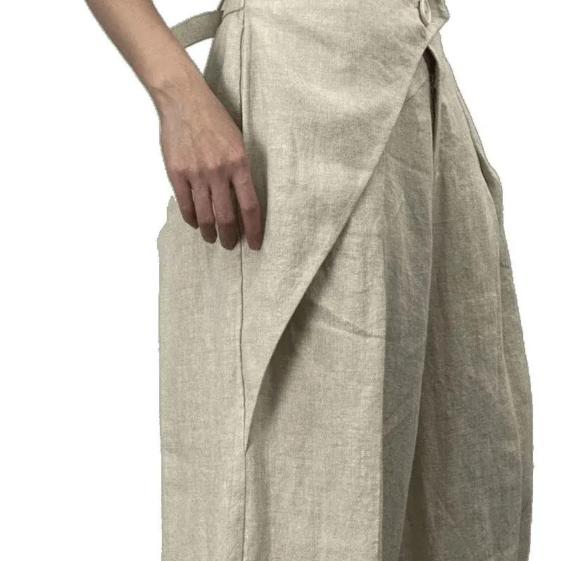 New Style Women's Wide Leg Pants Spring Autumn Large Pleat Draped Loose Texture Minimalist Long Trousers Fashionable Elegant