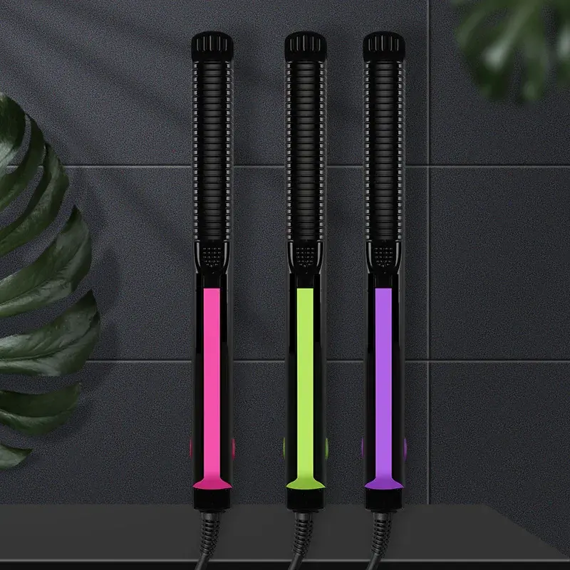 New Negative Ion Hair Straightener And Curler Dual Use Hair Styling Iron Permanent Styling Tool for Home And Dormitory Use