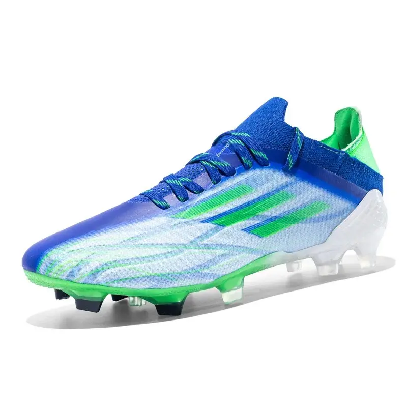 Adult High-Top Football Shoes Men's Training Competition Special Artificial Grassland TF Spike Long Nail Sports Sneakers