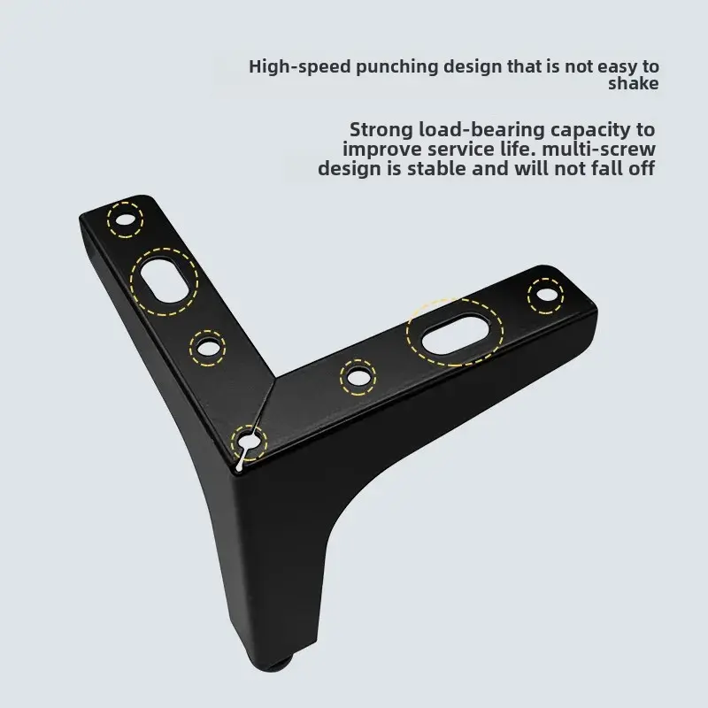 Luxury Thickened Three-Pronged Footstool Metal Support Legs For Sofa Tea Table Bedside Cabinet TV Stand Footstool Equipment Acce