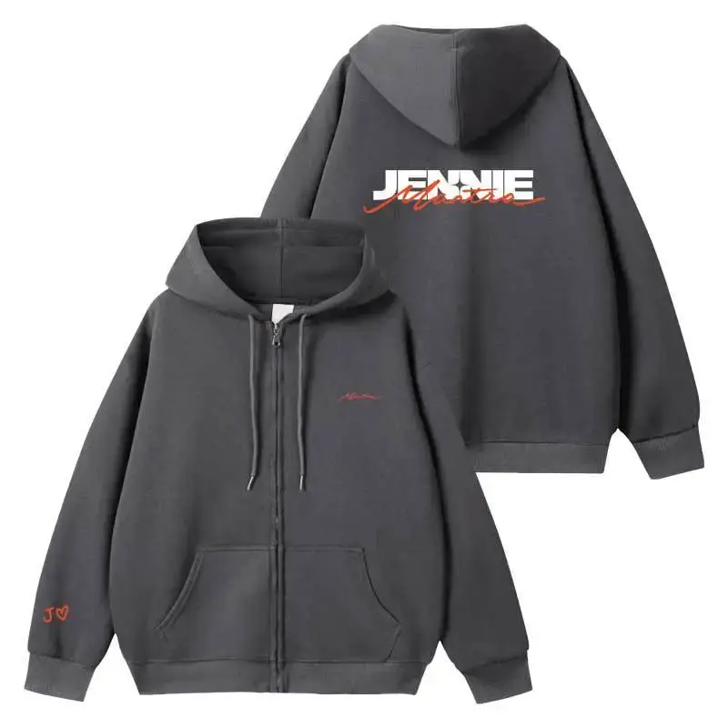 Gold Jennie Hot Sale Of The Season Mantra Support Hoodie Sweatshirt Print Design Crewneck No Brand Origin China Female Fashion S