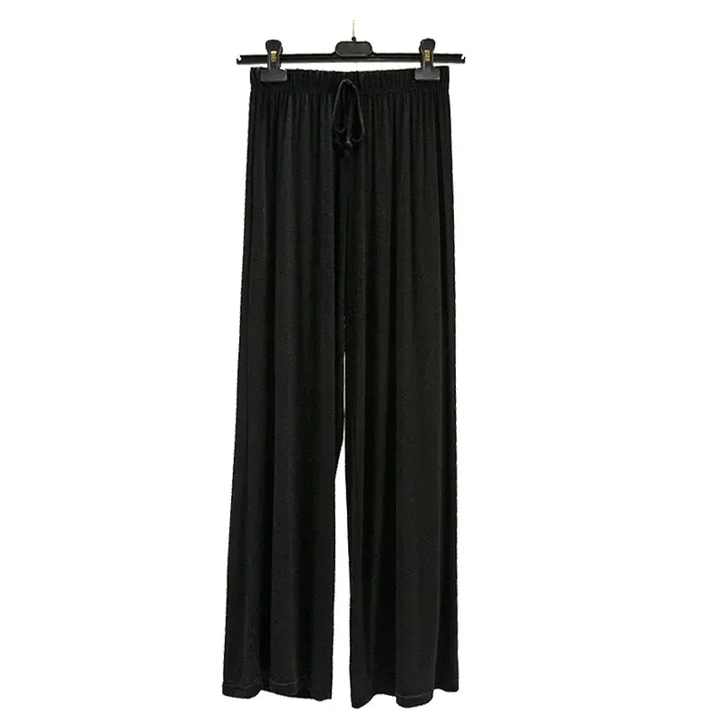 Summer Thin Modal Casual Straight-Leg Pants Women's New High-Waisted Korean Style Home Trousers Lightweight Comfortable Fit