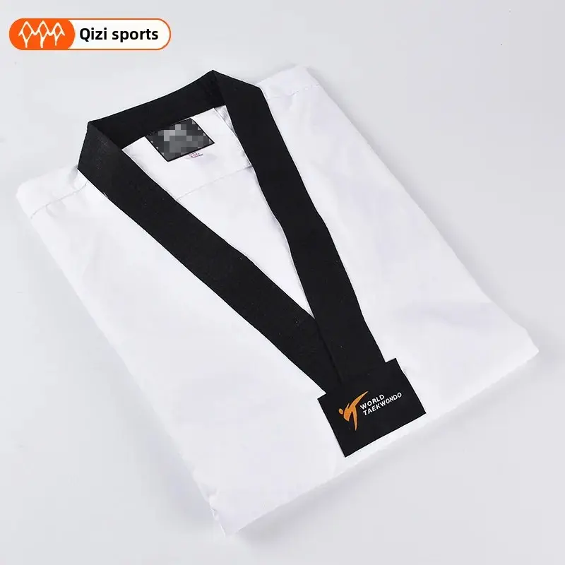 Men's Women's Taekwondo Uniform Competition Training Clothes Martial Arts Sports Suit For Children And Adults