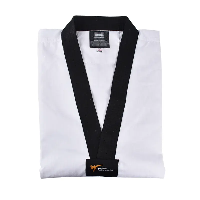 Men's Women's Taekwondo Uniform Competition Training Clothes Martial Arts Sports Suit For Children And Adults