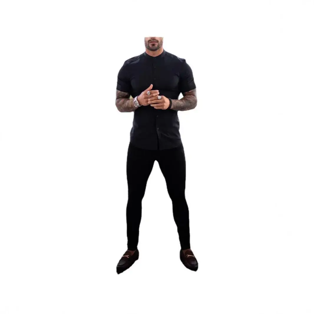 2025 Spring New Men's Euro-American Cargo Pants Outdoor Slim Fit Smooths Your Silhouette Straight-Leg Sweatpants Casual Trousers