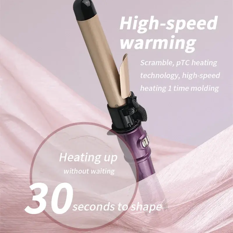 Multi-Function Automatic Rotating Egg Roll Hair Curler Iron Straightener Salon Tool Accessory from Mainland China