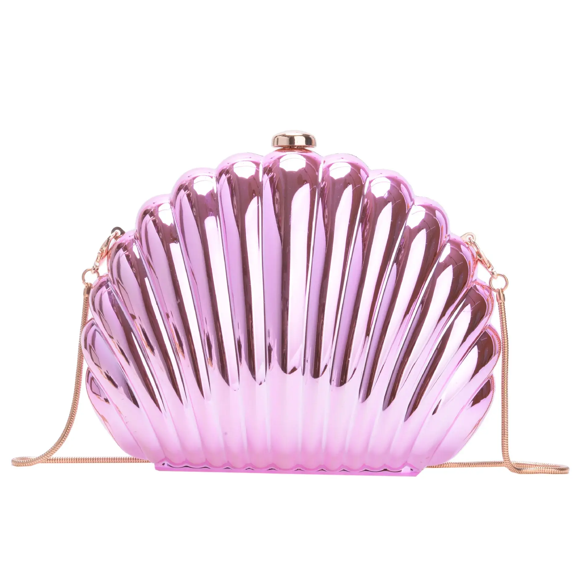 FashionableElegant Mini Crossbody Bag Women's 2024 New Acrylic Shell Bag High-End Feel Single Shoulder Bag Motorcycle Equipment 