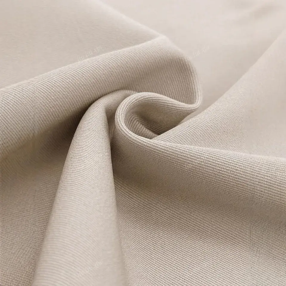 New Style Light Beige High Waist Slim Wide Leg Casual Nine Points Pants Suit Pants Comfortable High Waist Trousers