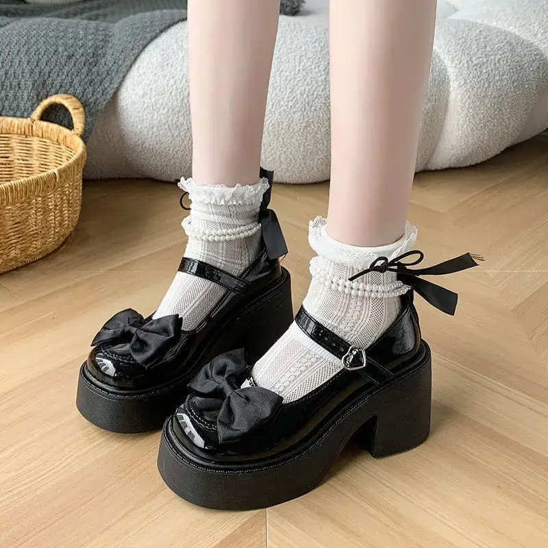 Sweetbow Women's 2024 Summer New Style White Waterproof Platform High Heels Shoes Polyamide Sole Rubber Upper China Made