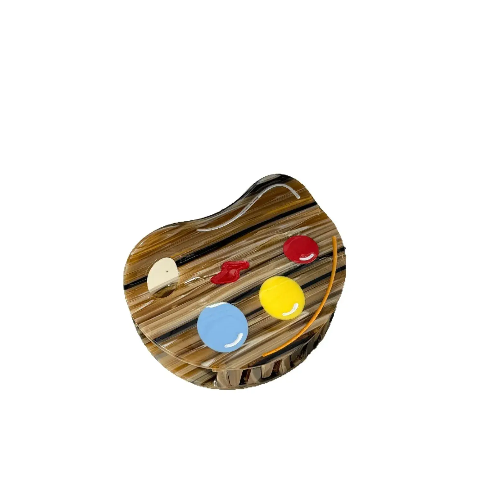 Acetate Transparent Cute Koala Shark Hair Claw Tree Pattern Cartoon Adorable Hair Clip Girls Salon Professional Fixed Hair Clip