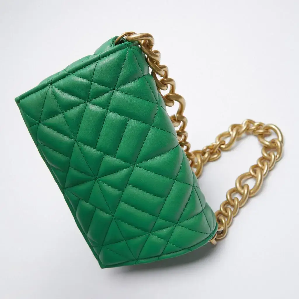Versatile Large Chain Crossbody Bag New 2024 Model Embroidered Small Square Bag Motorcycle Equipment Accessories From China