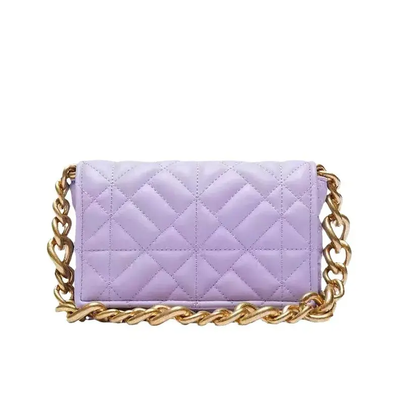 Versatile Large Chain Crossbody Bag New 2024 Model Embroidered Small Square Bag Motorcycle Equipment Accessories From China