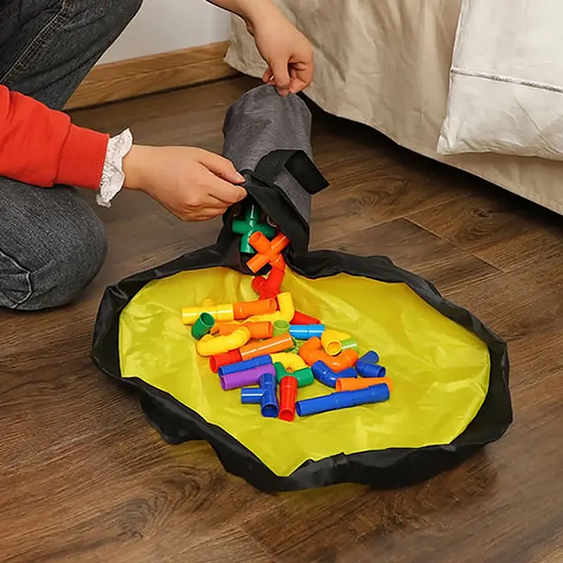 Large Capacity Outdoor Foldable Storage Box Quick Toy Organizer Camping Gear Tent Equipment Bag Children's Plaything Container