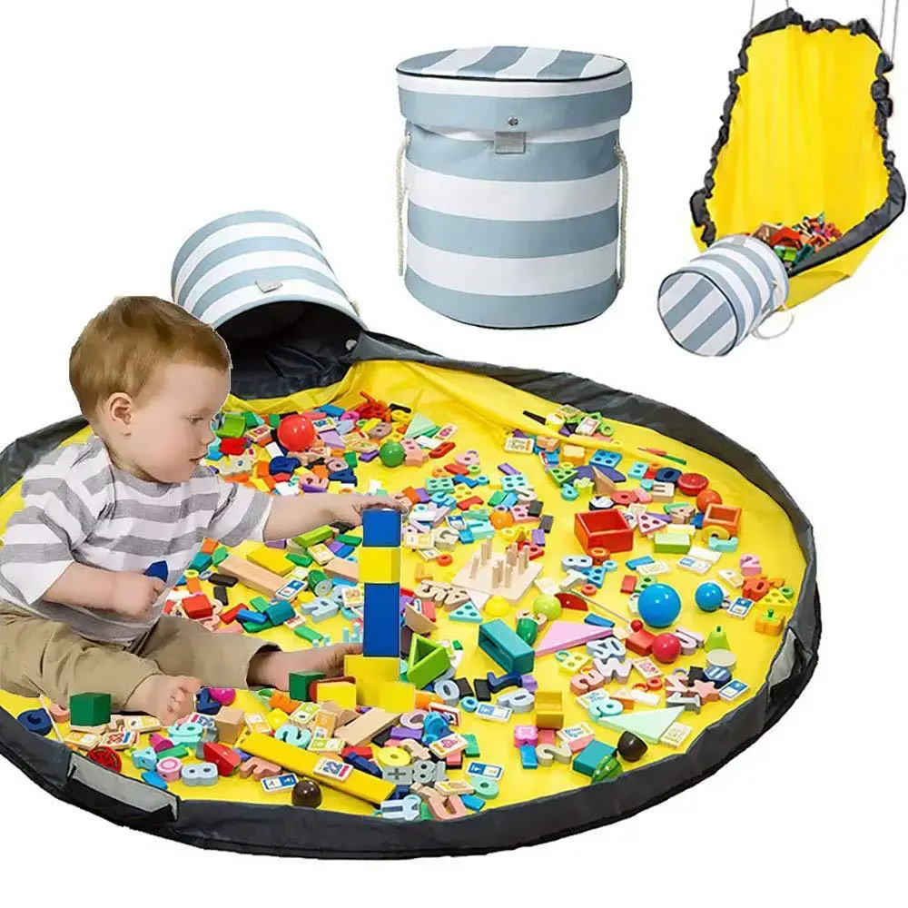 Large Capacity Outdoor Foldable Storage Box Quick Toy Organizer Camping Gear Tent Equipment Bag Children's Plaything Container