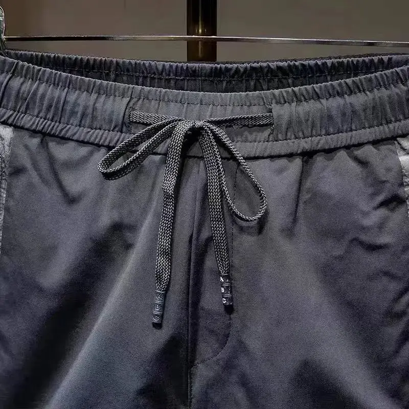 Trendy Striped Sports Men's Pants Loose-fit Harem Style Outdoor Casual Pants Ins Brand Spring Autumn Season