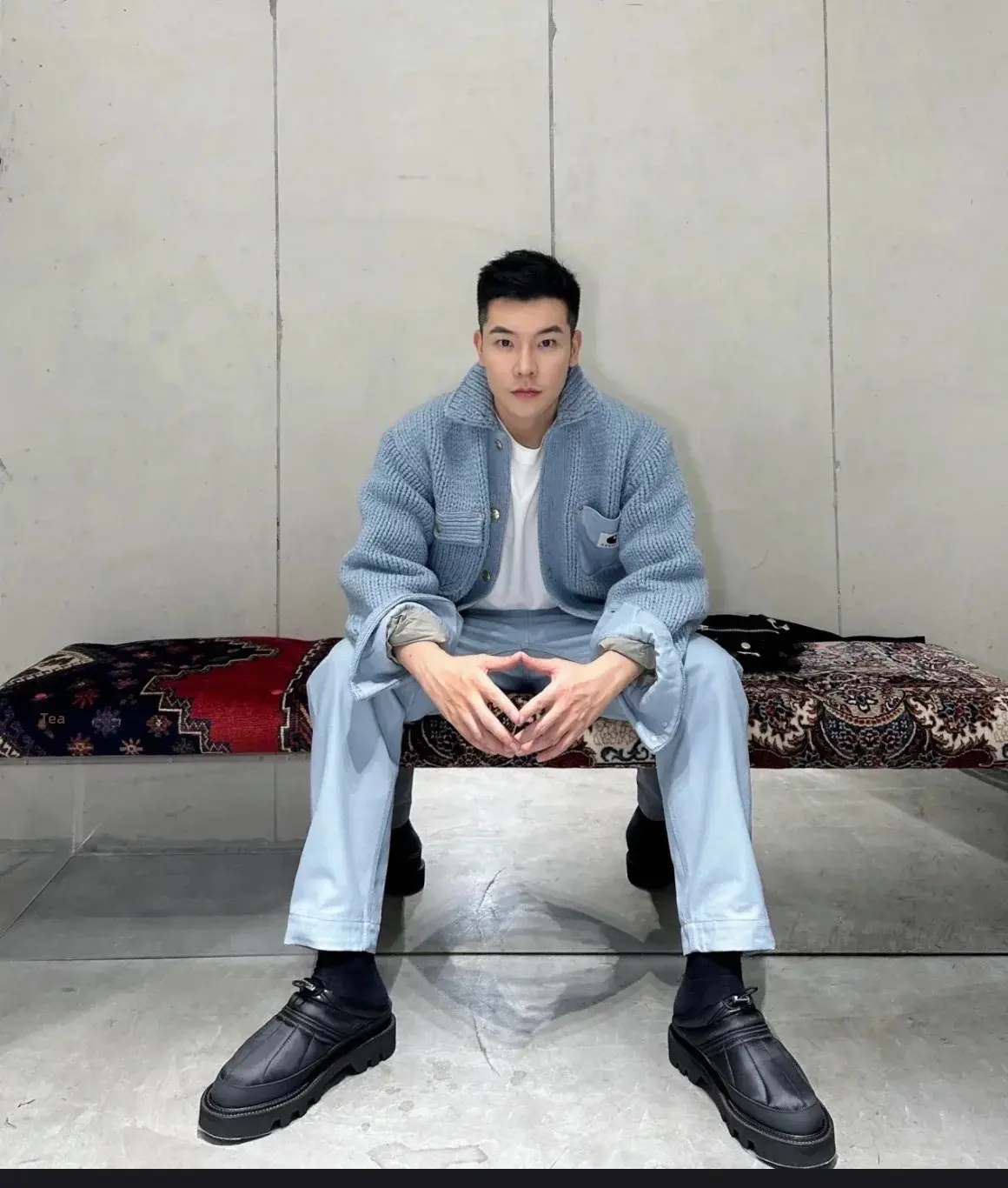 Kaha Carha Joint Sac@ I Wooden Cargo Pants B01 Couple Vintage Canvas Casual Straight-Leg Trousers Loose Fit For Couples