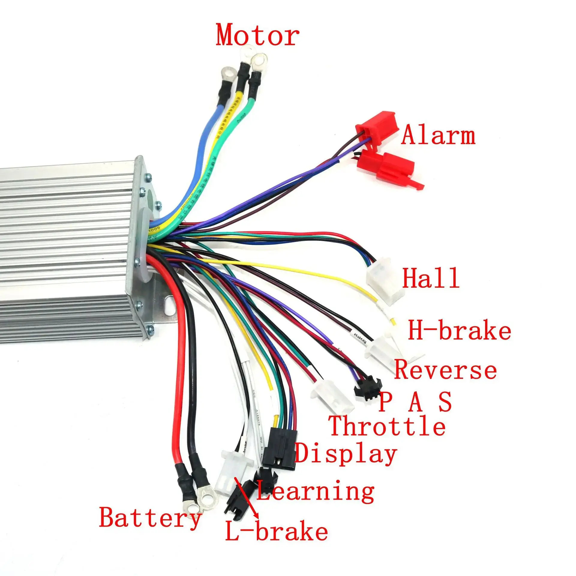 Dual Drive 12 Channel 36/48/52/60V1000W 35A Brushless DC Sine Wave Controller GT100 Car Set Chinese Mainland Origin